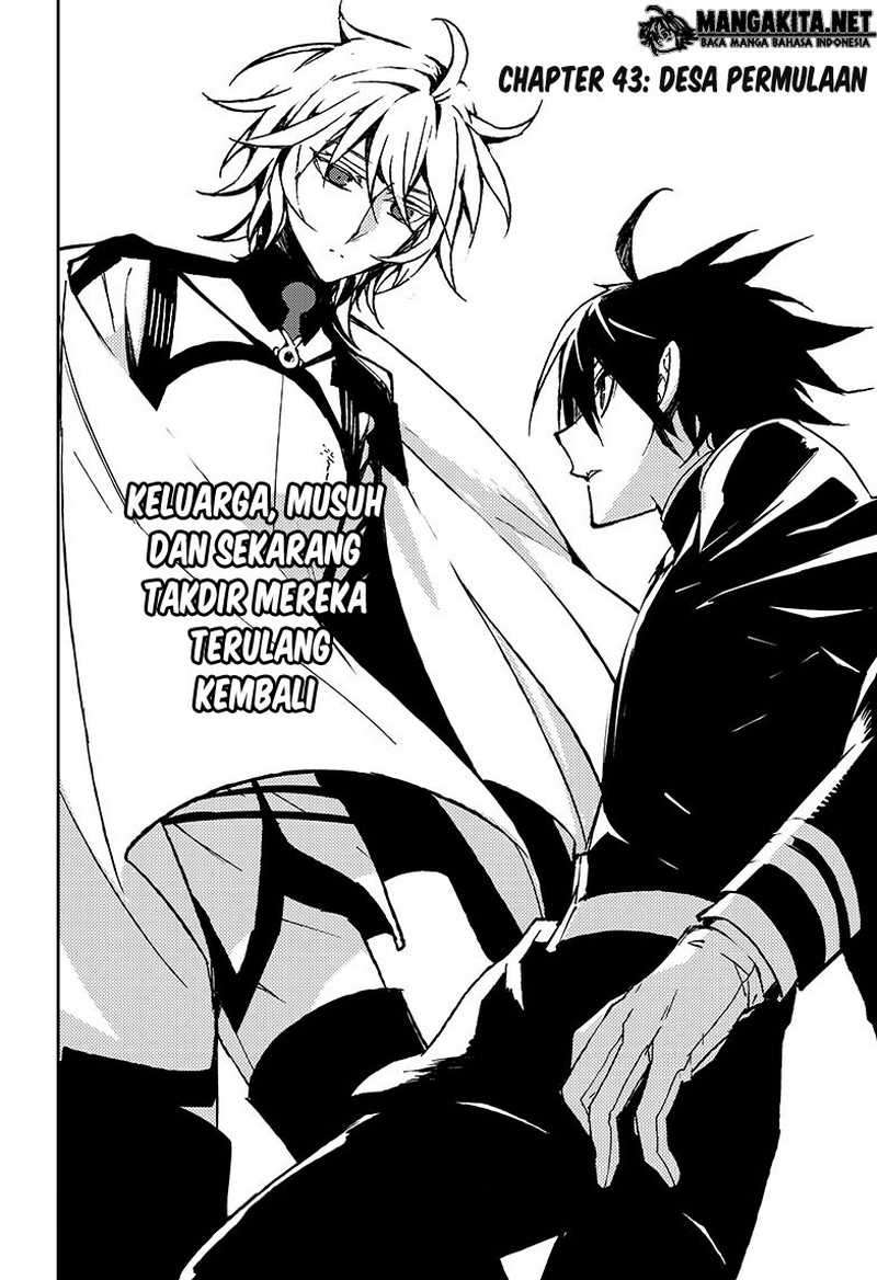 Owari no Seraph Chapter 43 - halaman 3