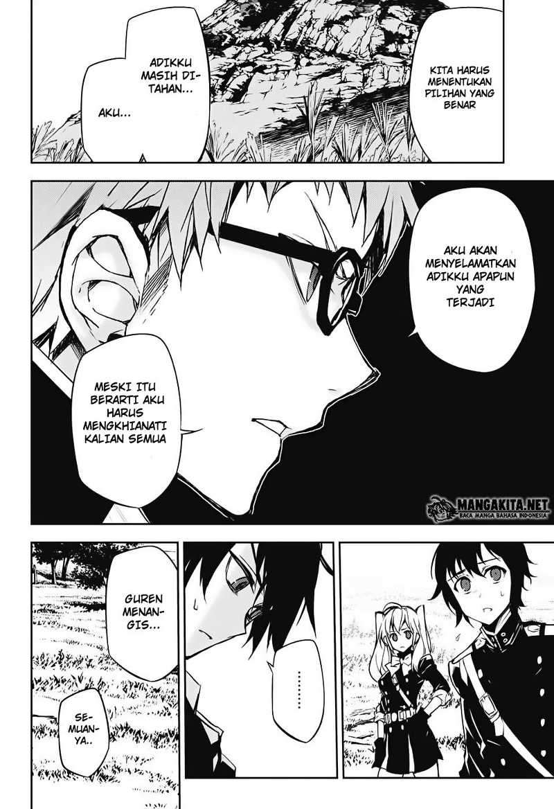 Owari no Seraph Chapter 43 - halaman 32