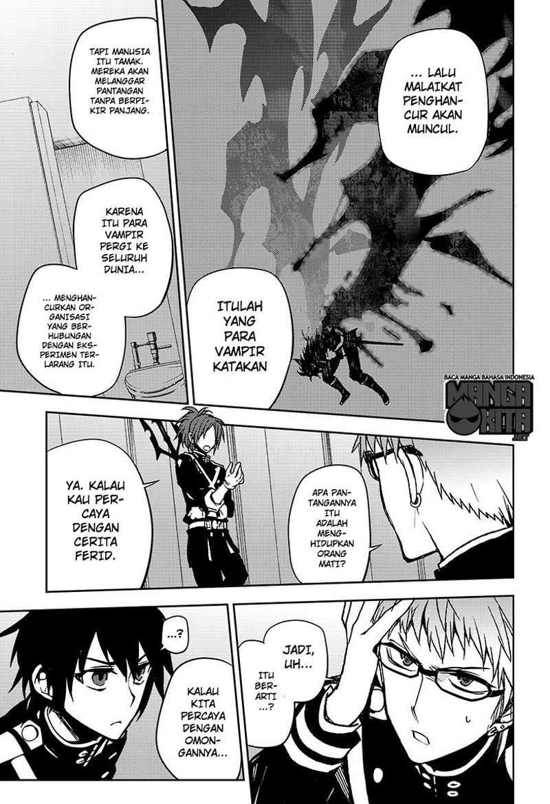 Owari no Seraph Chapter 48 - halaman 17