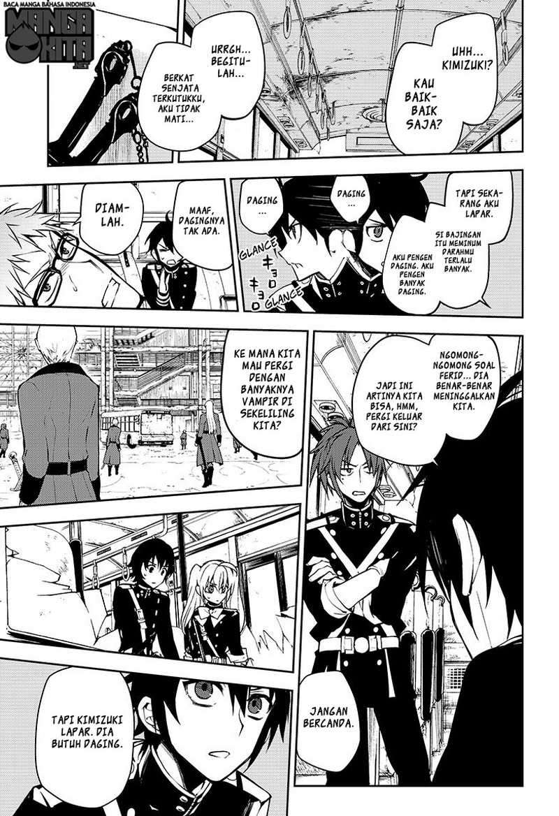 Owari no Seraph Chapter 50 - halaman 34