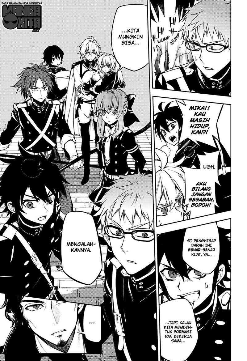 Owari no Seraph Chapter 52 - halaman 28