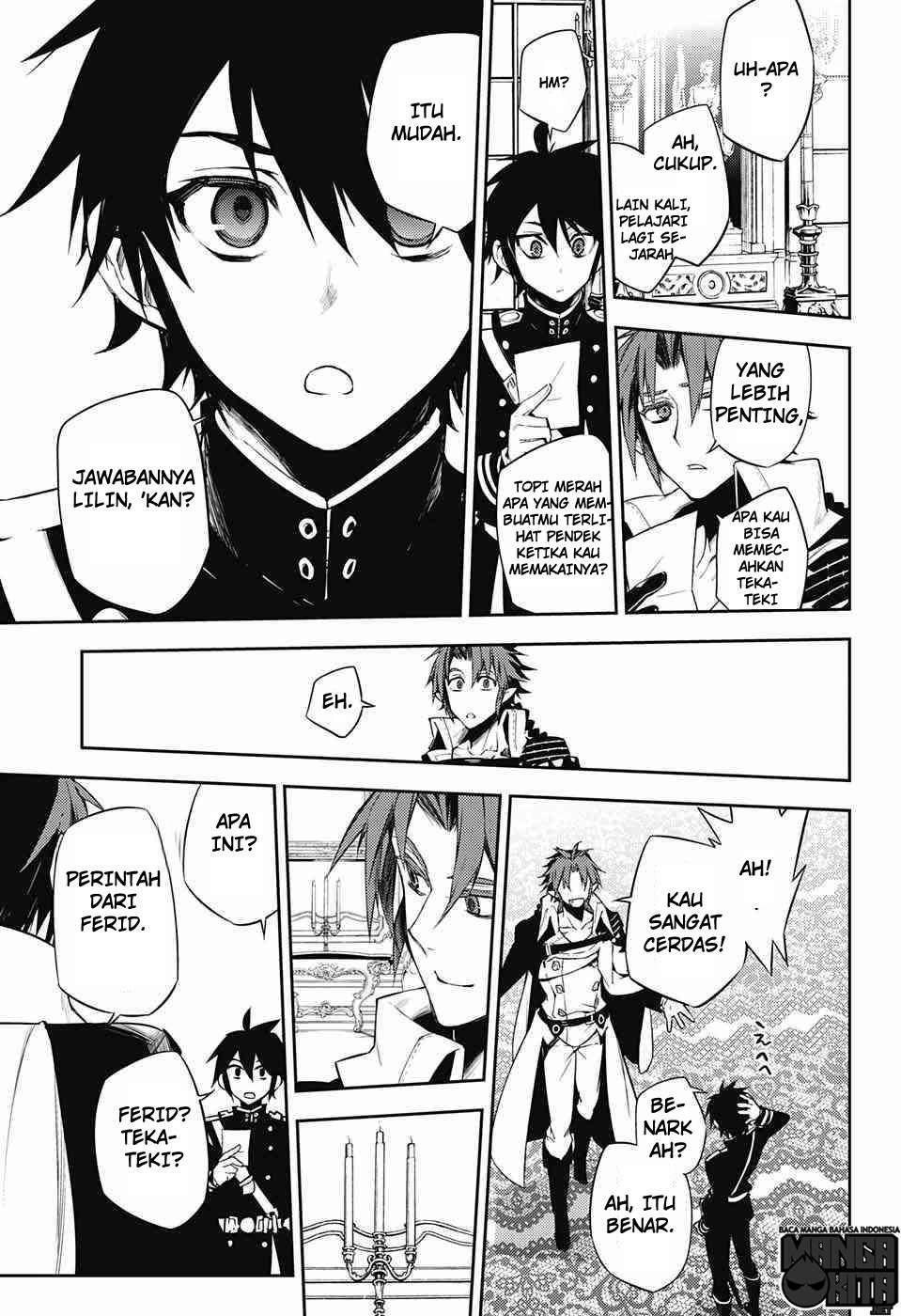 Owari no Seraph Chapter 53 - halaman 28