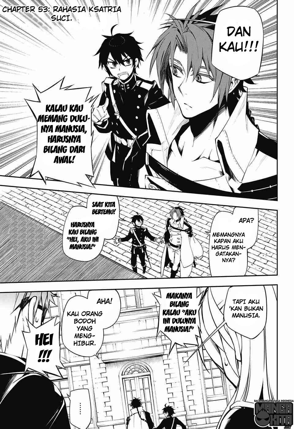 Owari no Seraph Chapter 53 - halaman 4