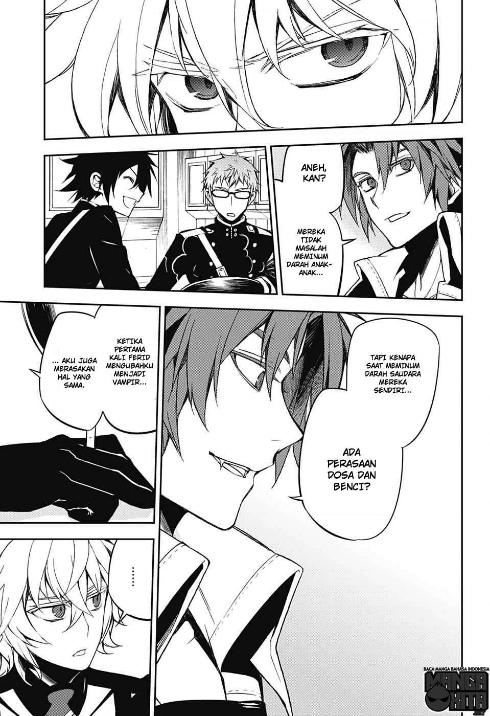 Owari no Seraph Chapter 54 - halaman 14