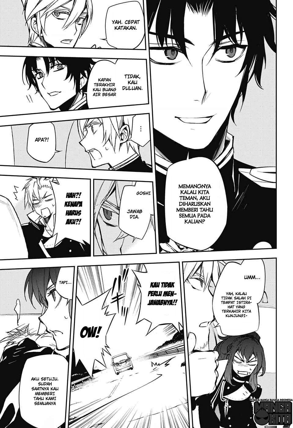 Owari no Seraph Chapter 54 - halaman 21