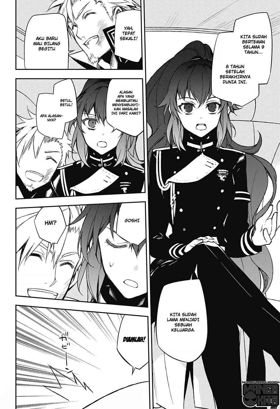 Owari no Seraph Chapter 54 - halaman 22