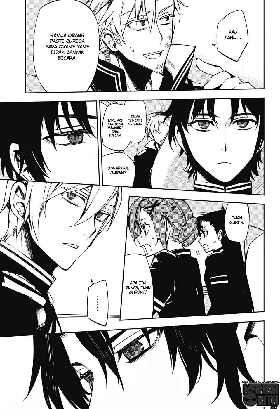 Owari no Seraph Chapter 54 - halaman 23