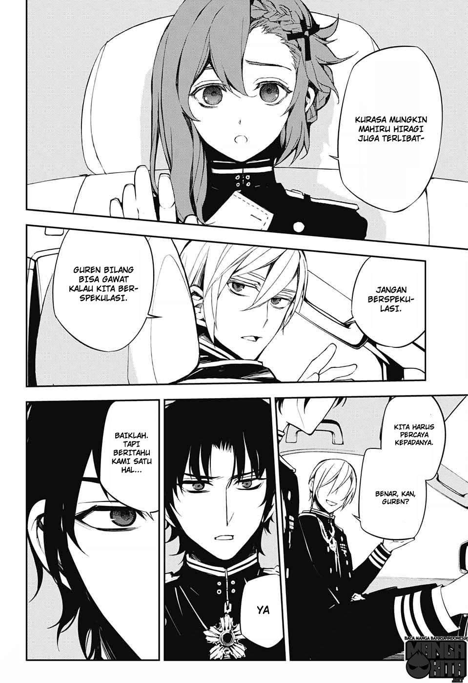 Owari no Seraph Chapter 54 - halaman 32
