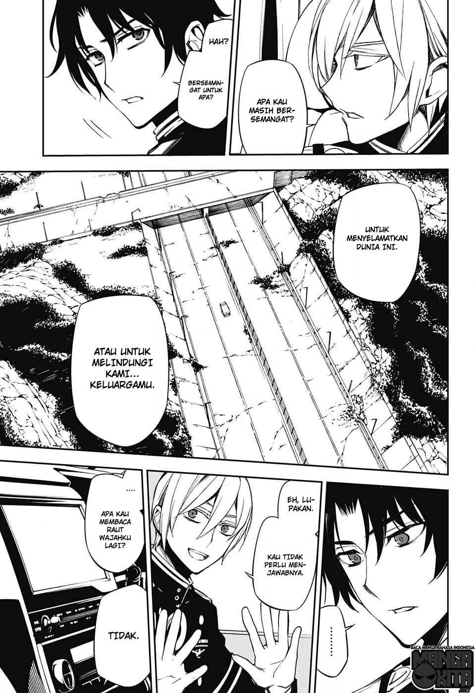Owari no Seraph Chapter 54 - halaman 33