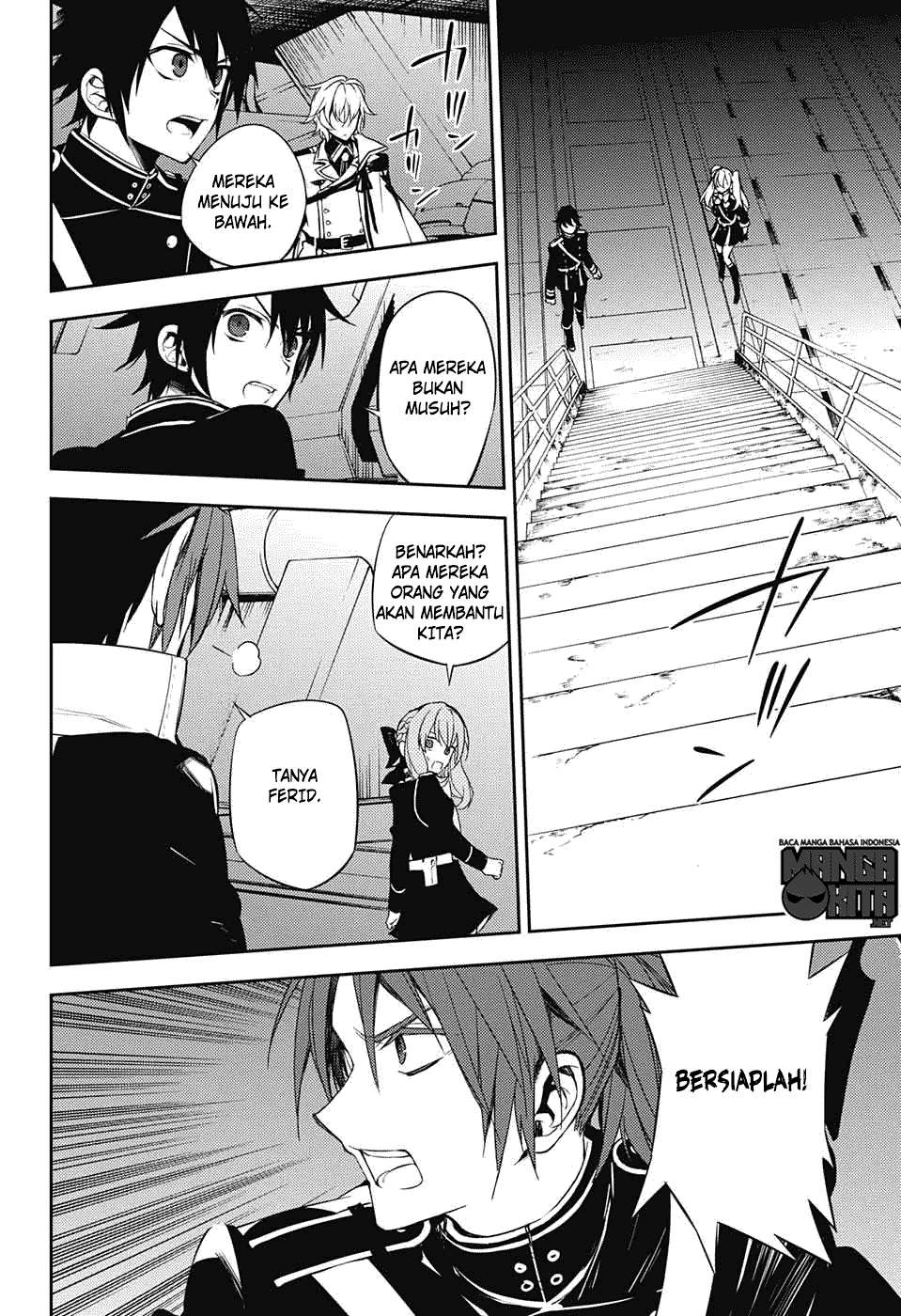 Owari no Seraph Chapter 56 - halaman 21