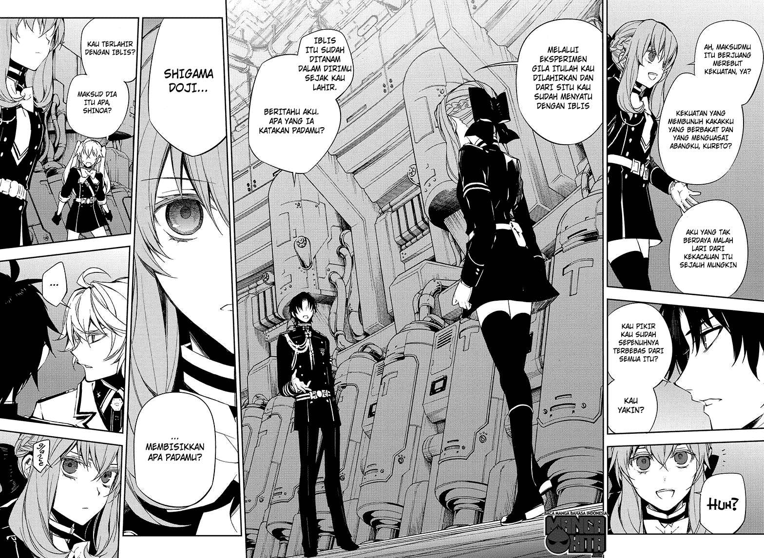 Owari no Seraph Chapter 57 - halaman 11