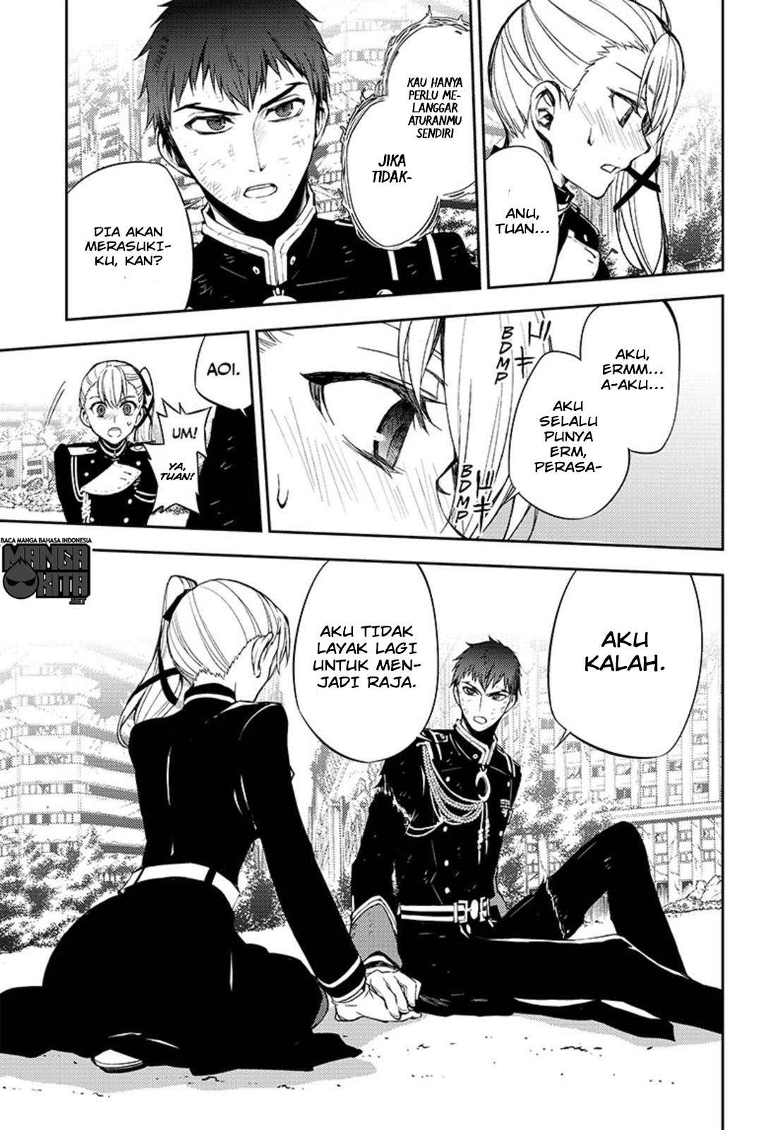 Owari no Seraph Chapter 58 - halaman 22