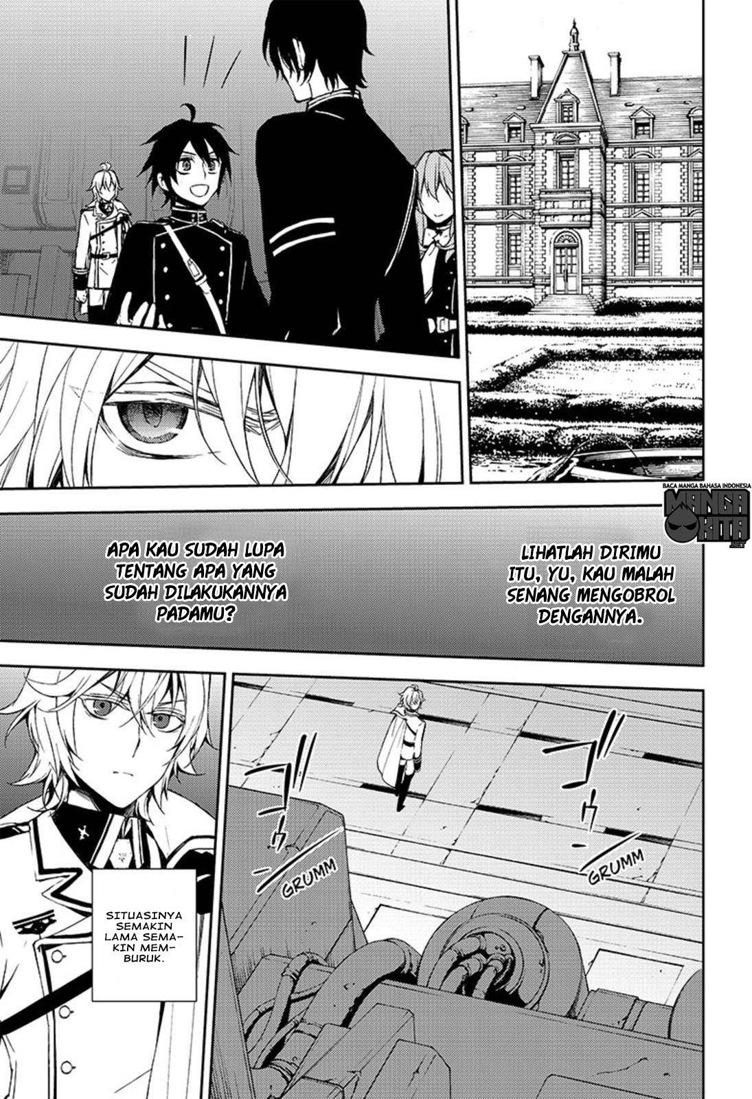 Owari no Seraph Chapter 58 - halaman 28