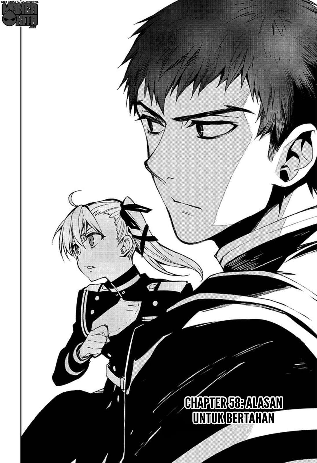 Owari no Seraph Chapter 58 - halaman 3