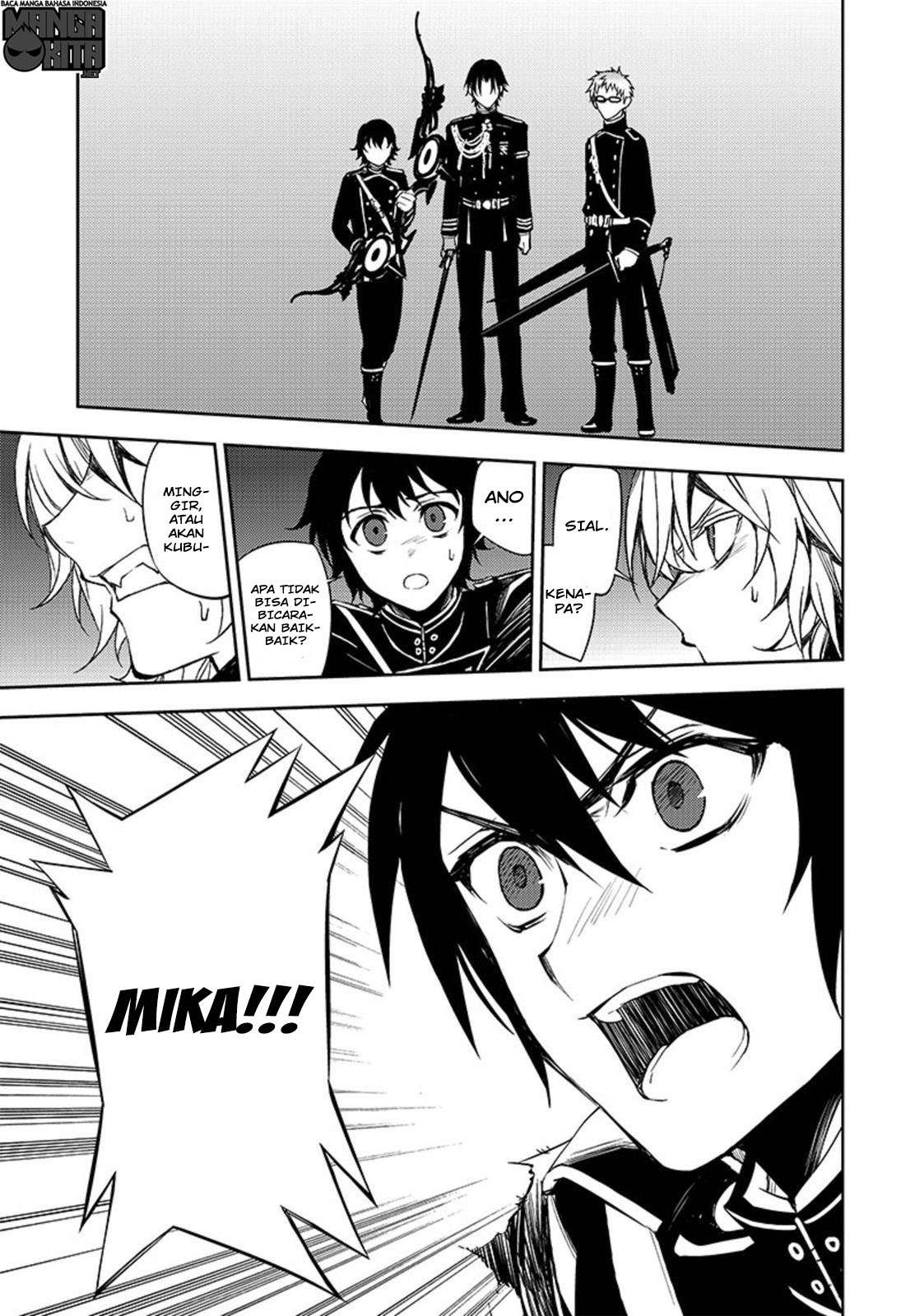 Owari no Seraph Chapter 58 - halaman 34