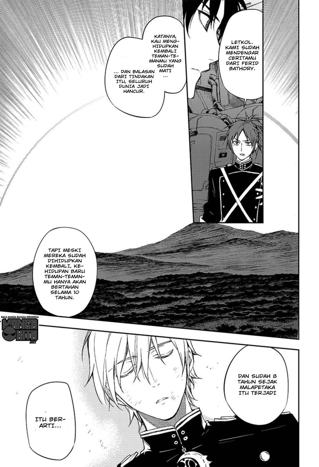 Owari no Seraph Chapter 58 - halaman 38