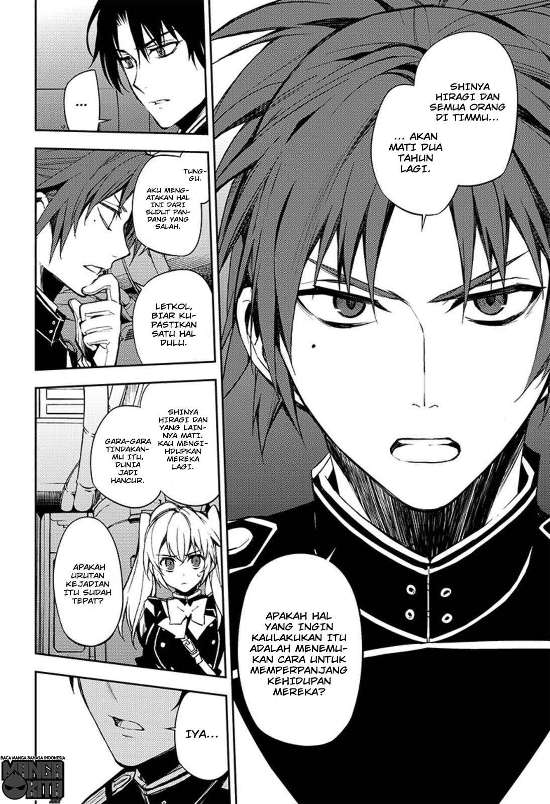 Owari no Seraph Chapter 58 - halaman 39