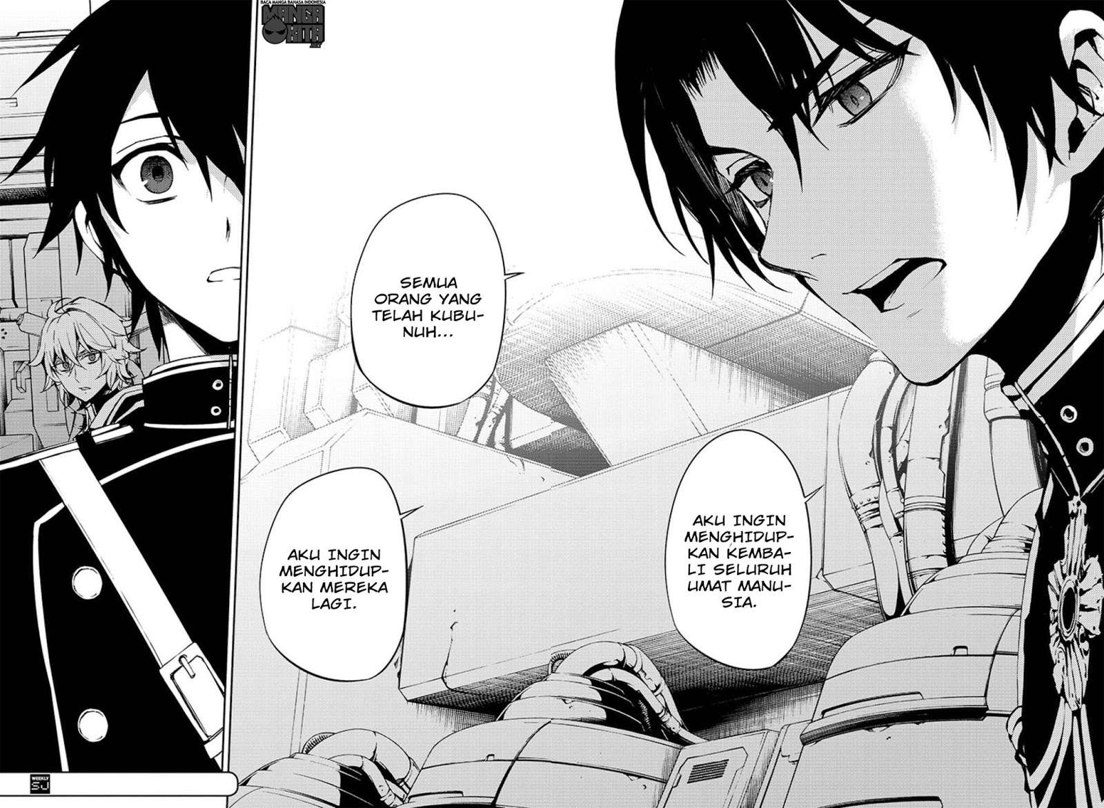 Owari no Seraph Chapter 58 - halaman 45