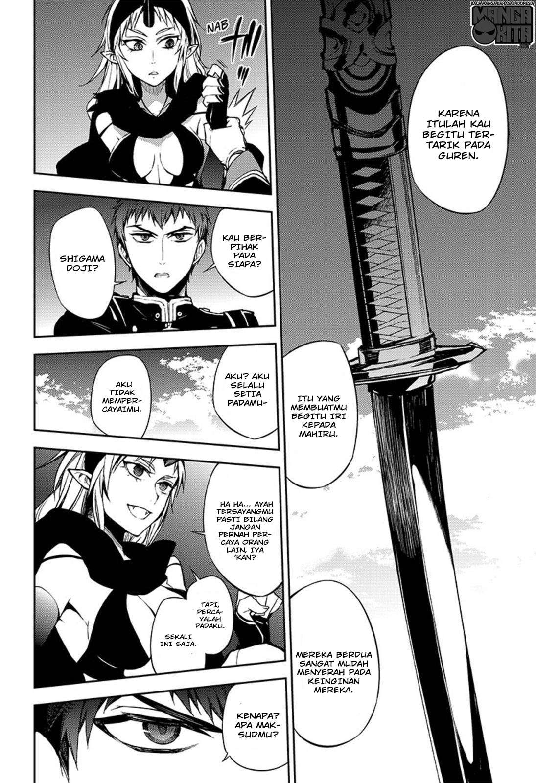 Owari no Seraph Chapter 58 - halaman 9