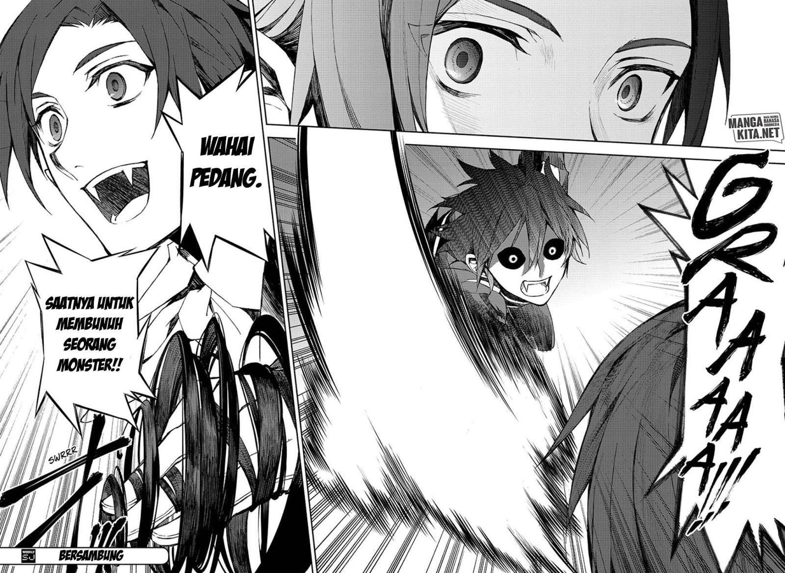 Owari no Seraph Chapter 60 - halaman 29