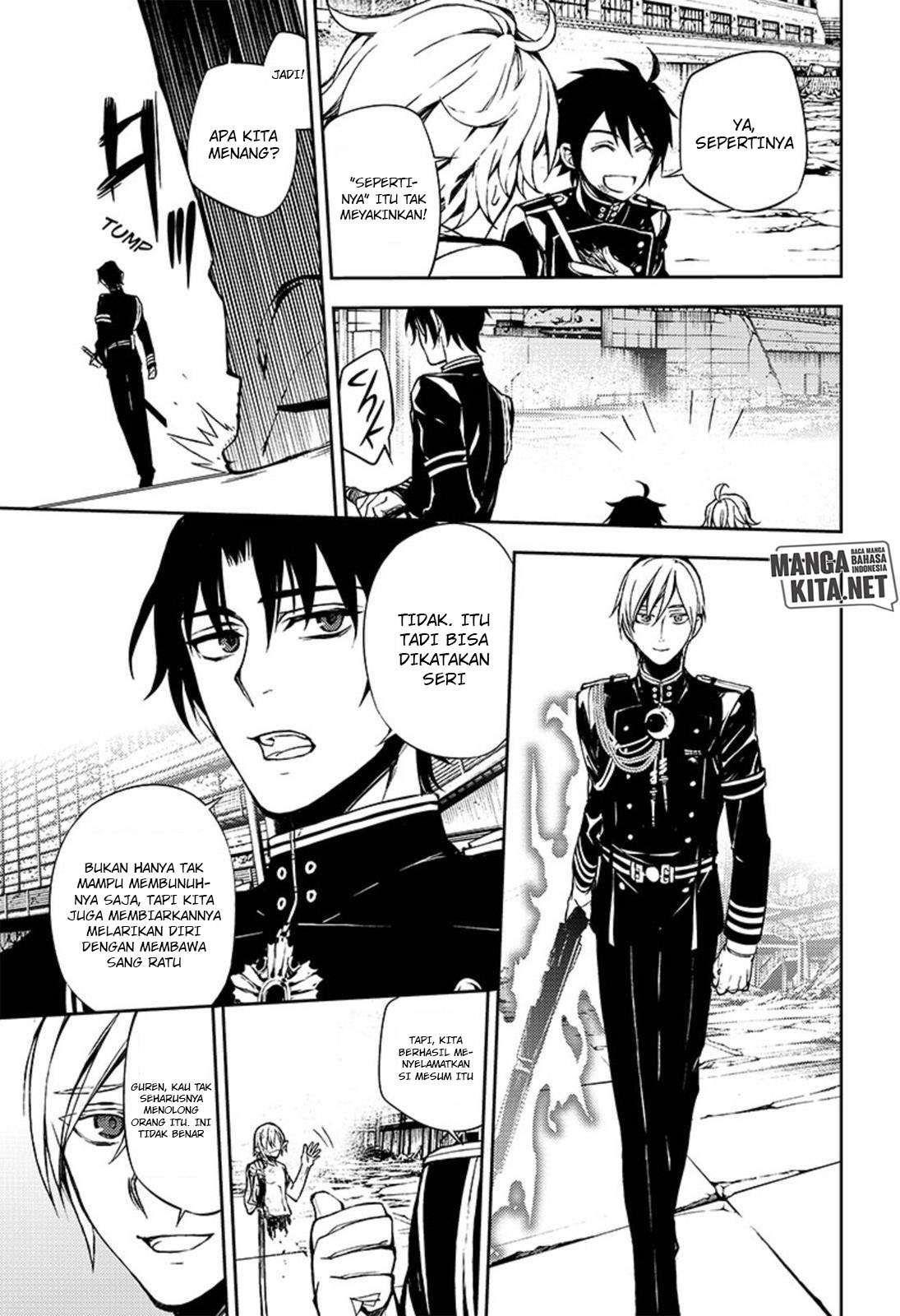 Owari no Seraph Chapter 61 - halaman 21