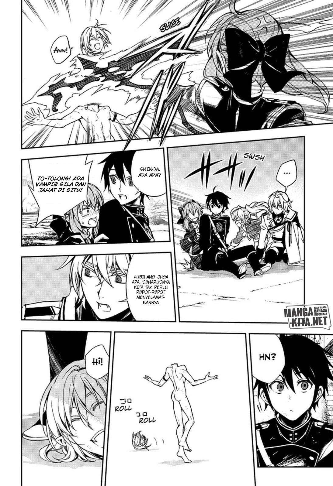 Owari no Seraph Chapter 61 - halaman 24
