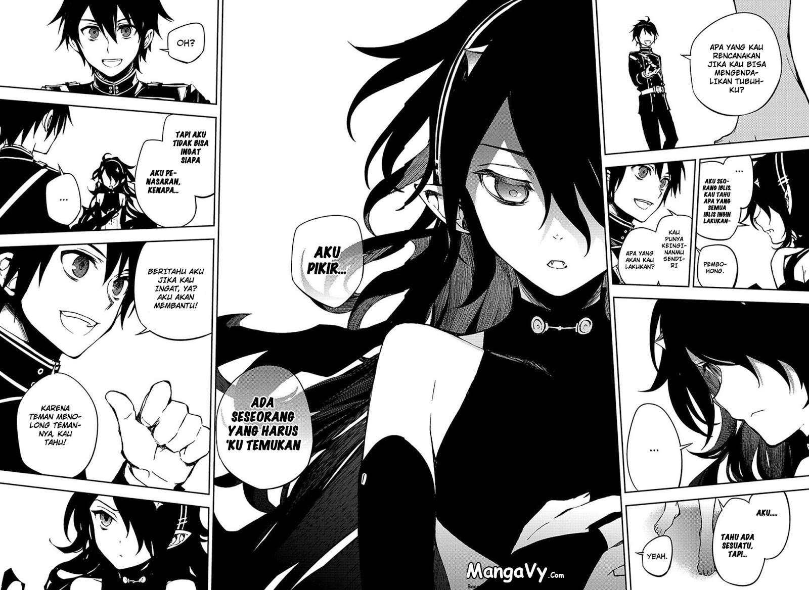 Owari no Seraph Chapter 62 - halaman 16
