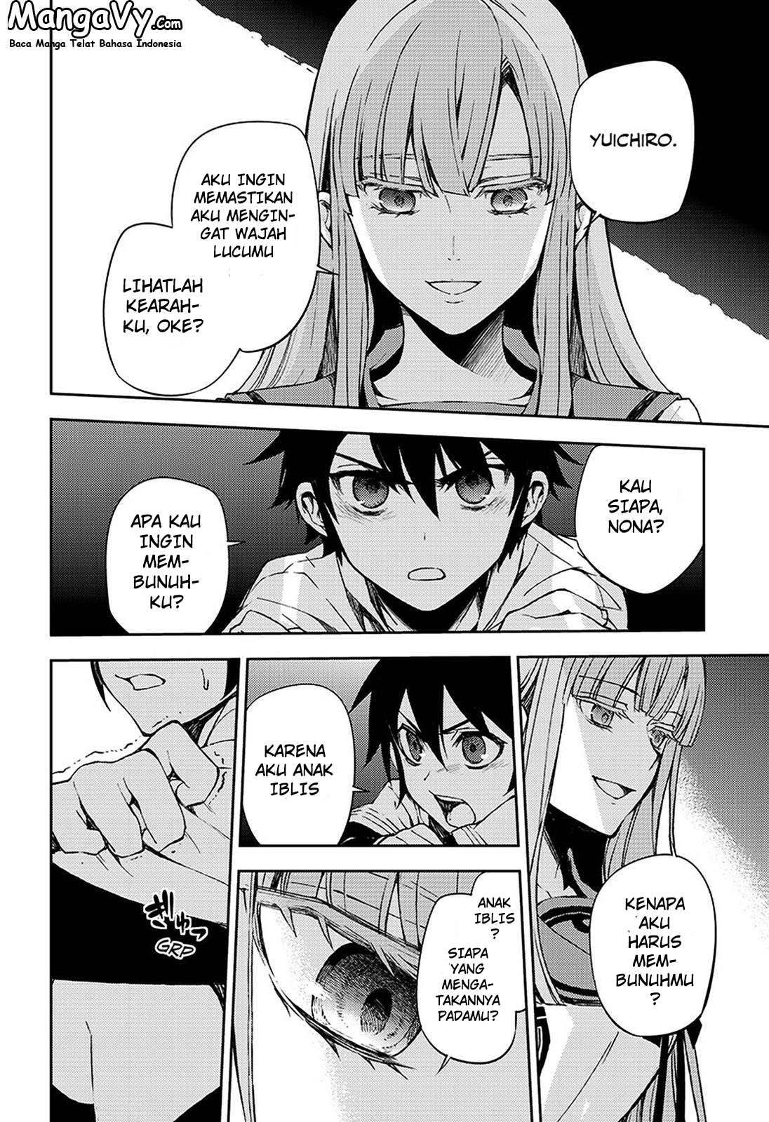 Owari no Seraph Chapter 62 - halaman 20