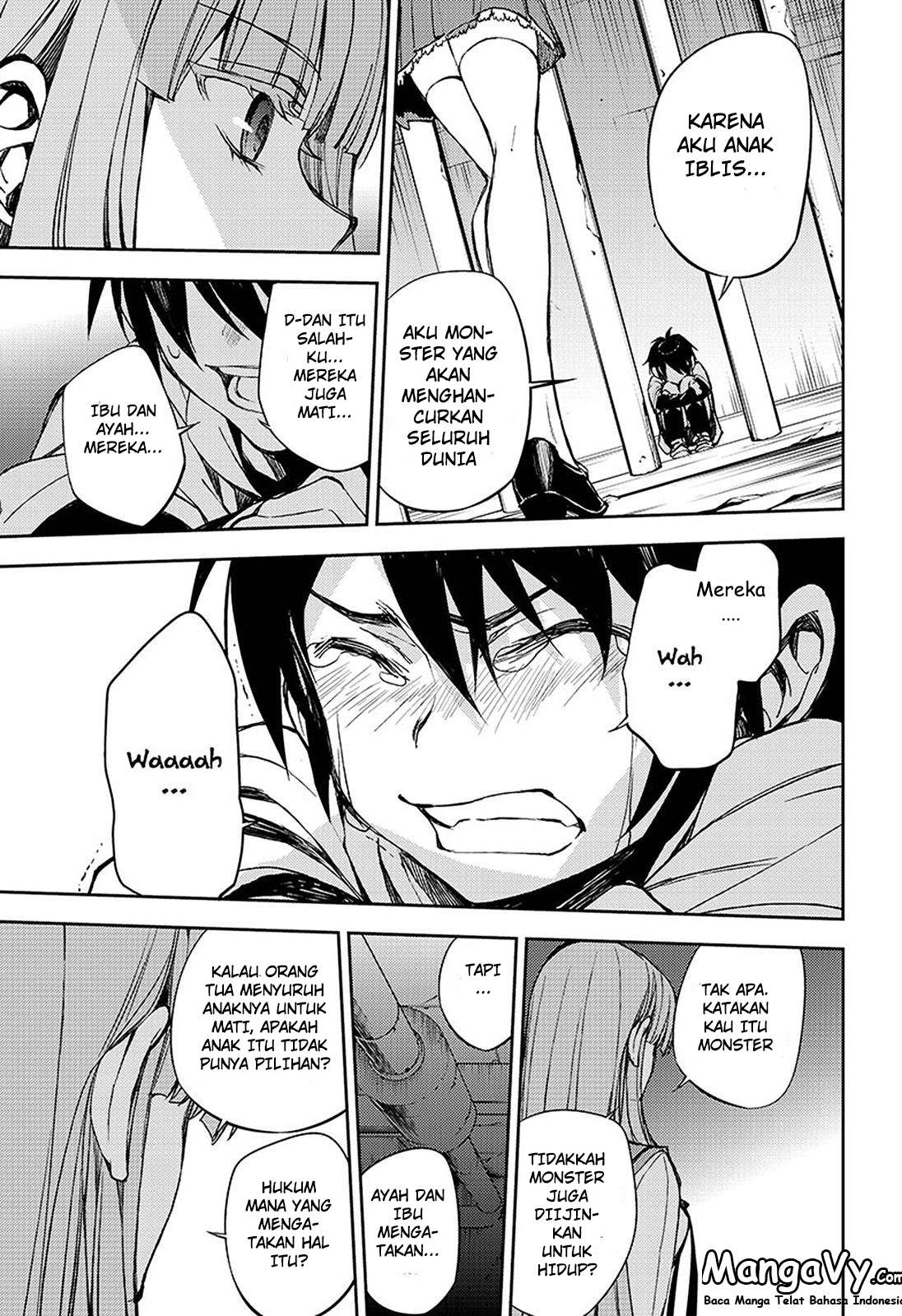 Owari no Seraph Chapter 62 - halaman 23