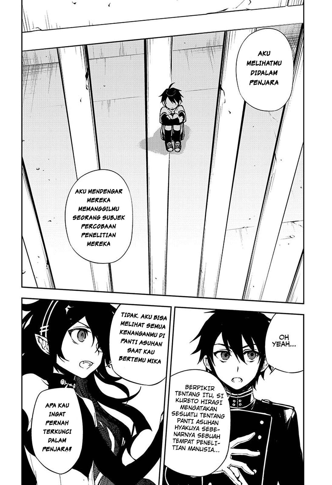 Owari no Seraph Chapter 62 - halaman 28