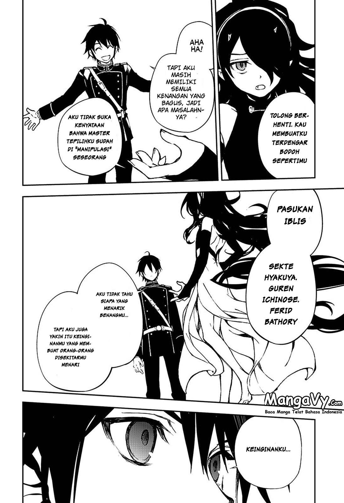 Owari no Seraph Chapter 62 - halaman 30