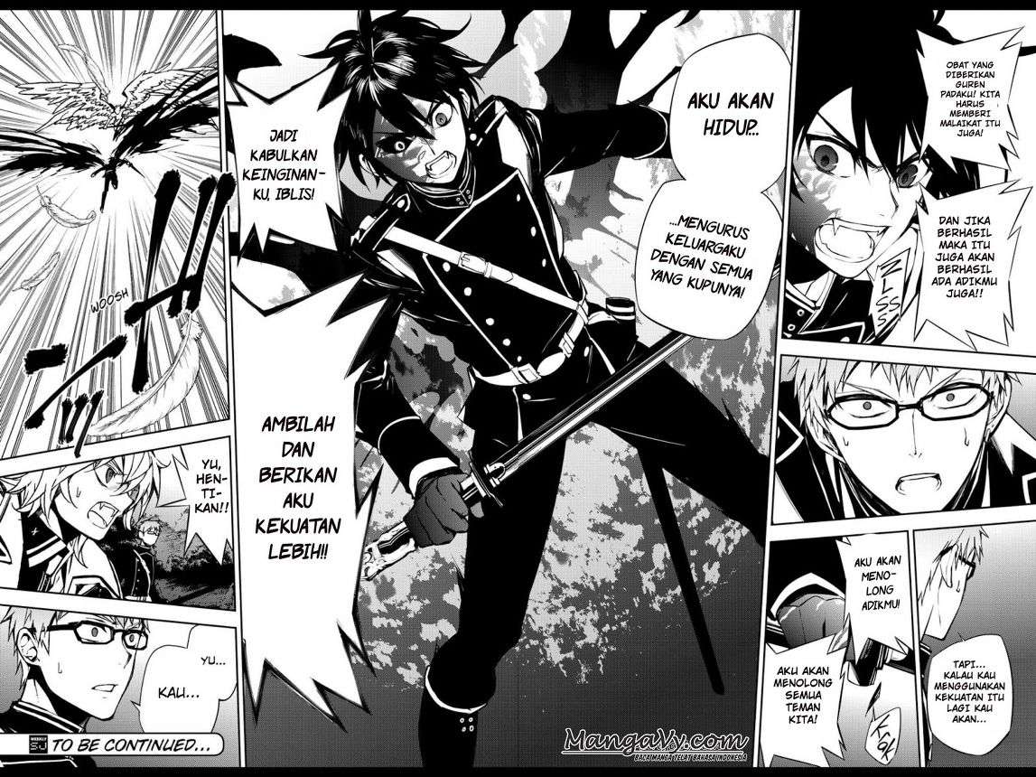 Owari no Seraph Chapter 65 - halaman 20