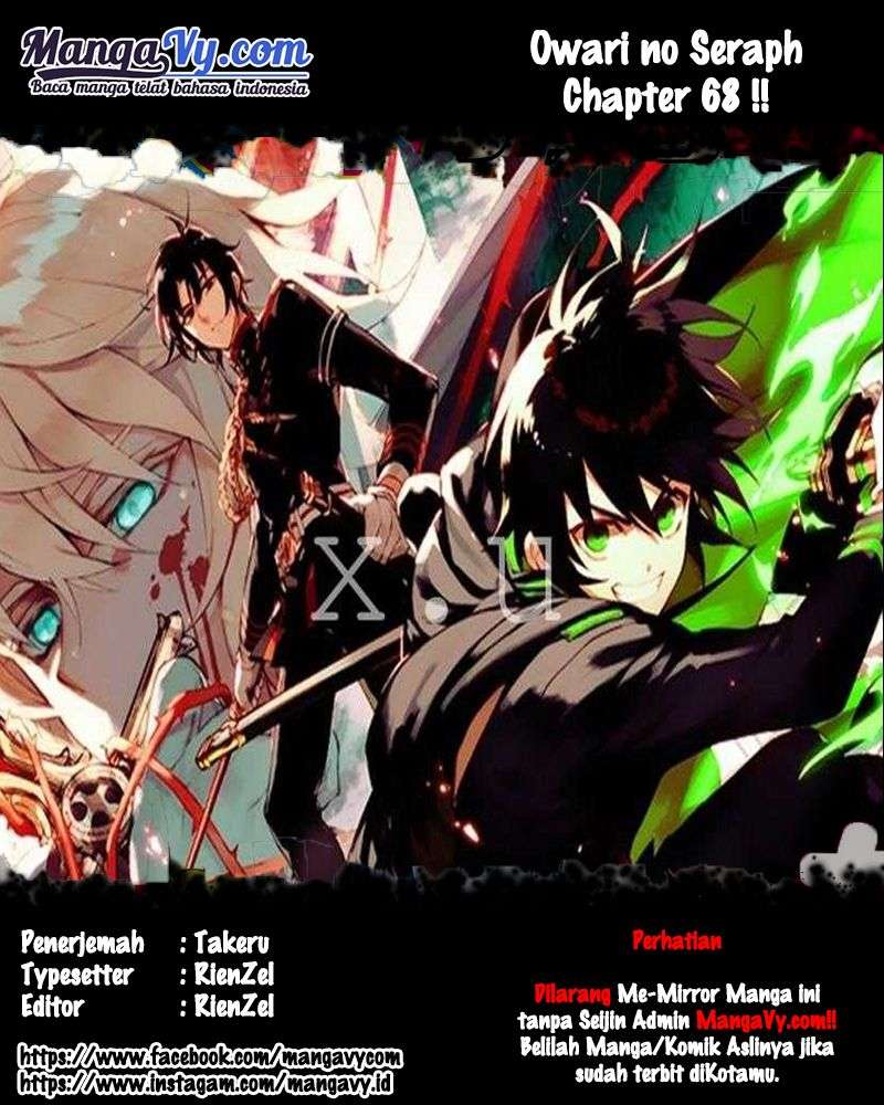 Owari no Seraph Chapter 68 - halaman 1