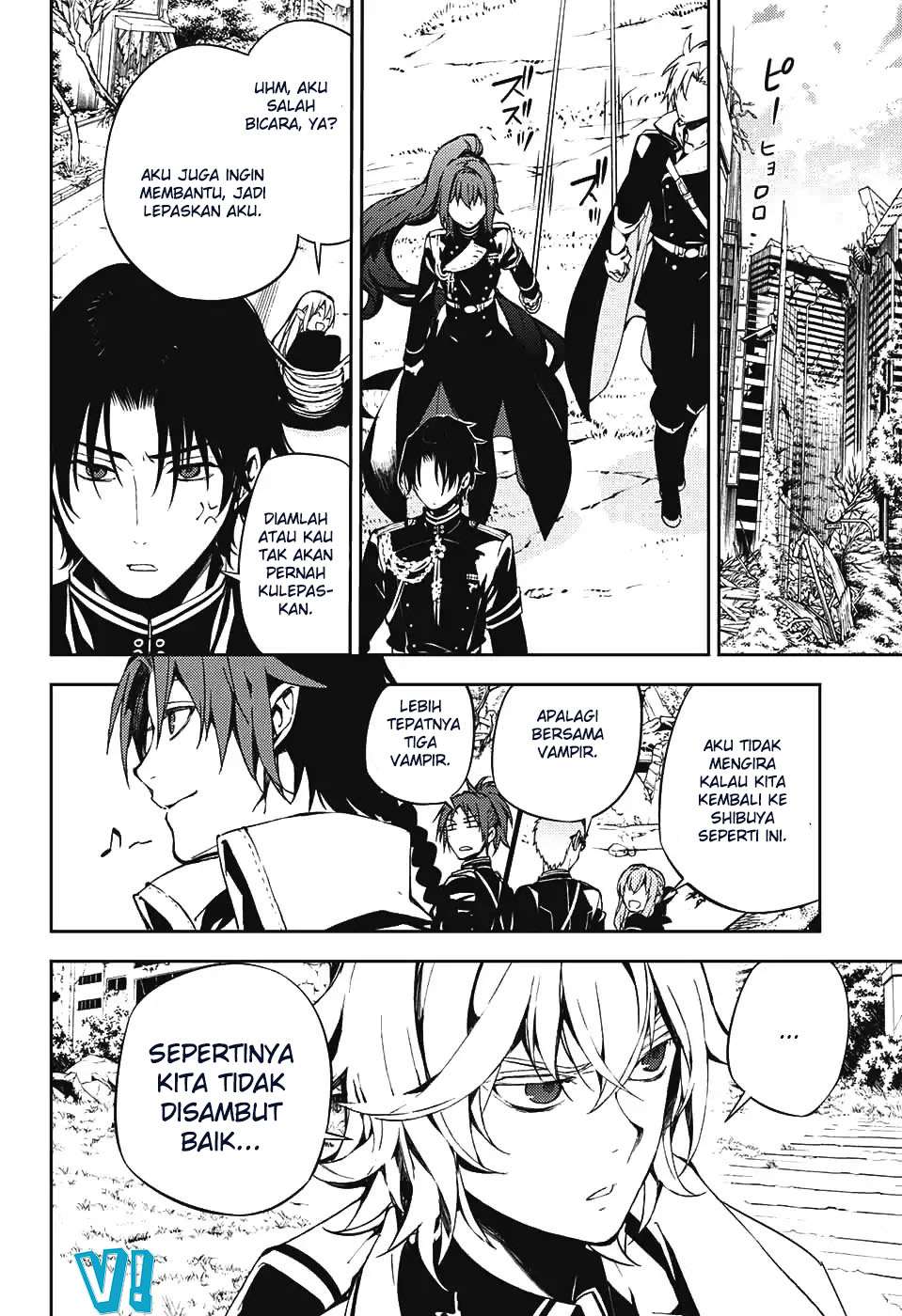 Owari no Seraph Chapter 70 - halaman 16