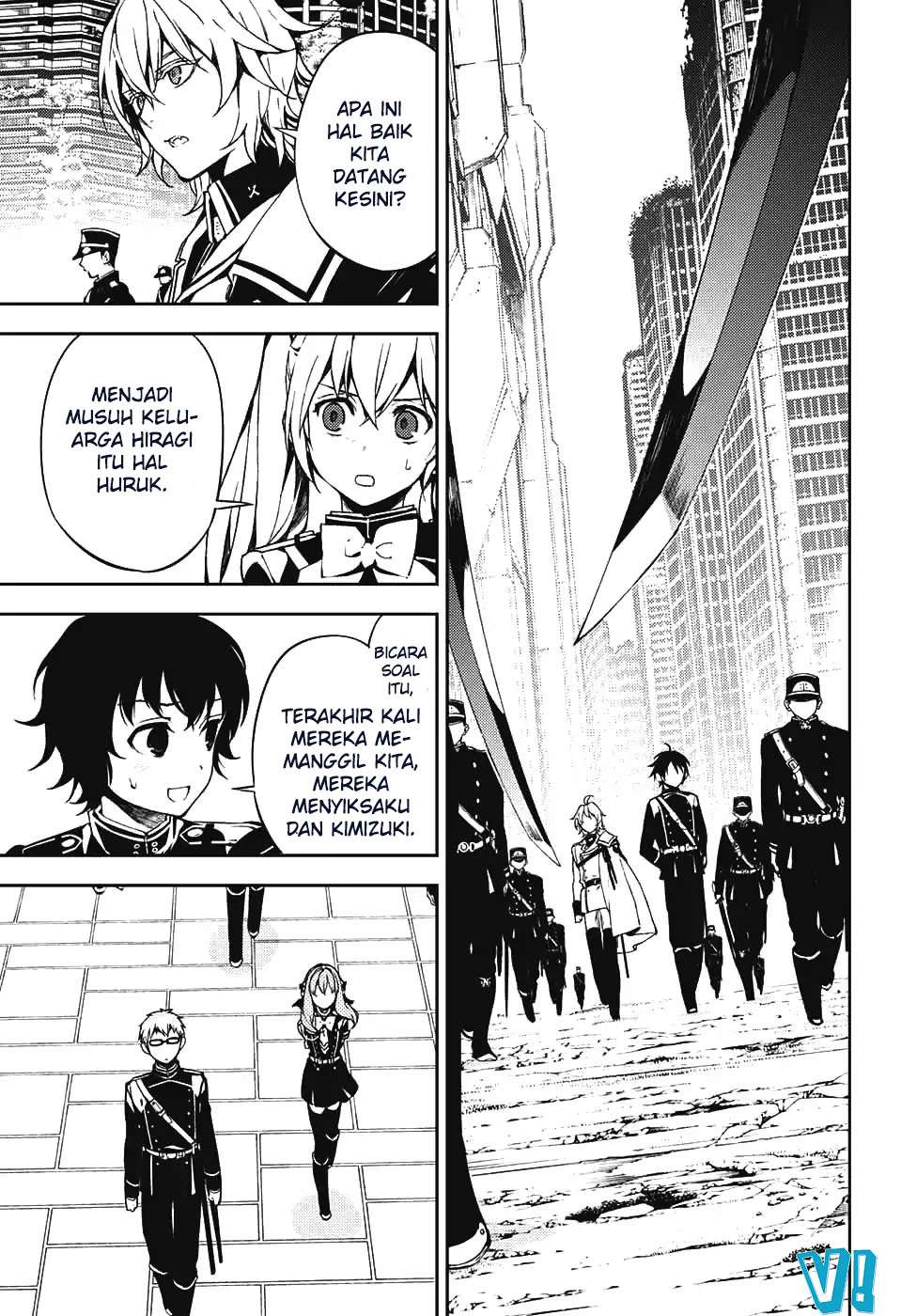 Owari no Seraph Chapter 70 - halaman 17