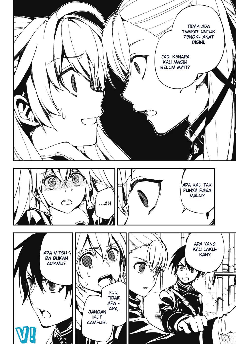 Owari no Seraph Chapter 70 - halaman 22