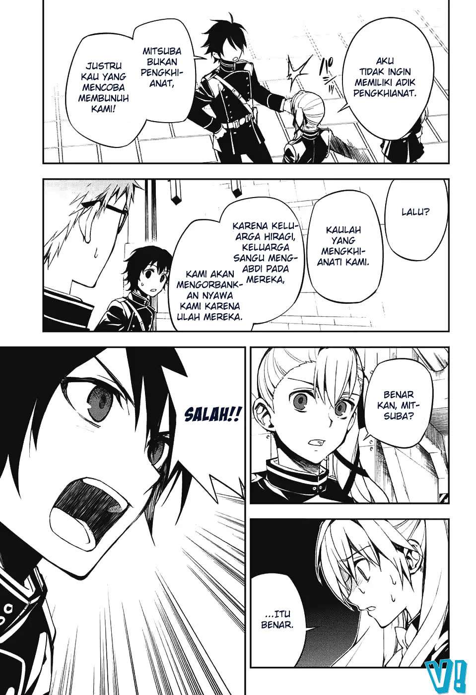 Owari no Seraph Chapter 70 - halaman 23