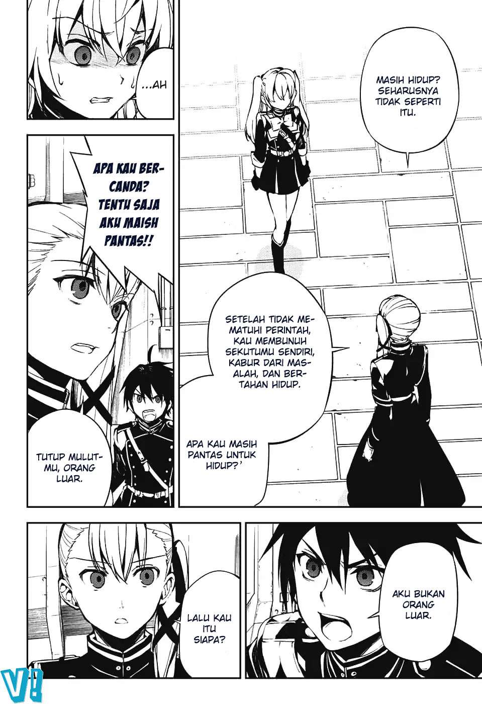 Owari no Seraph Chapter 70 - halaman 24