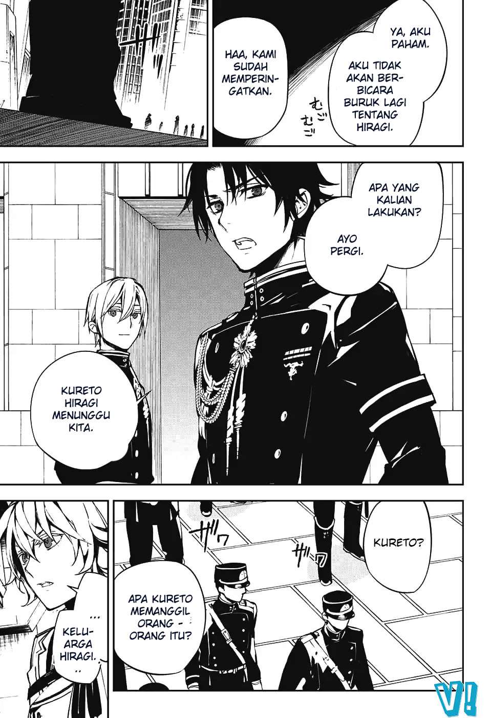 Owari no Seraph Chapter 70 - halaman 27