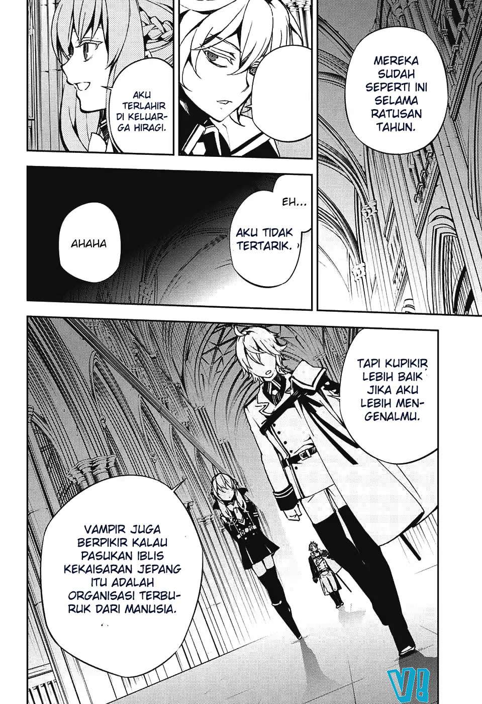 Owari no Seraph Chapter 70 - halaman 32