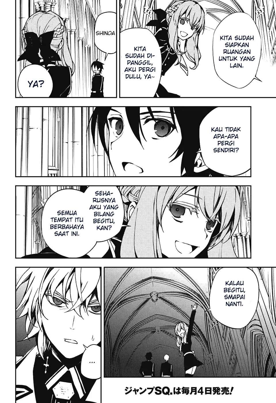 Owari no Seraph Chapter 70 - halaman 34
