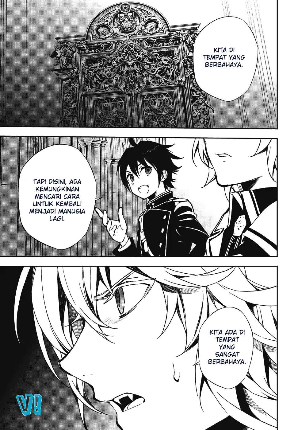 Owari no Seraph Chapter 70 - halaman 35