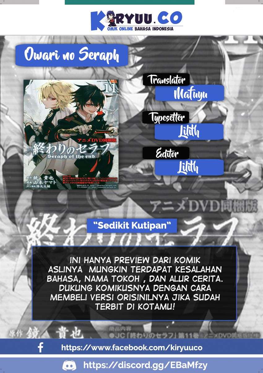 Owari no Seraph Chapter 71 - halaman 1