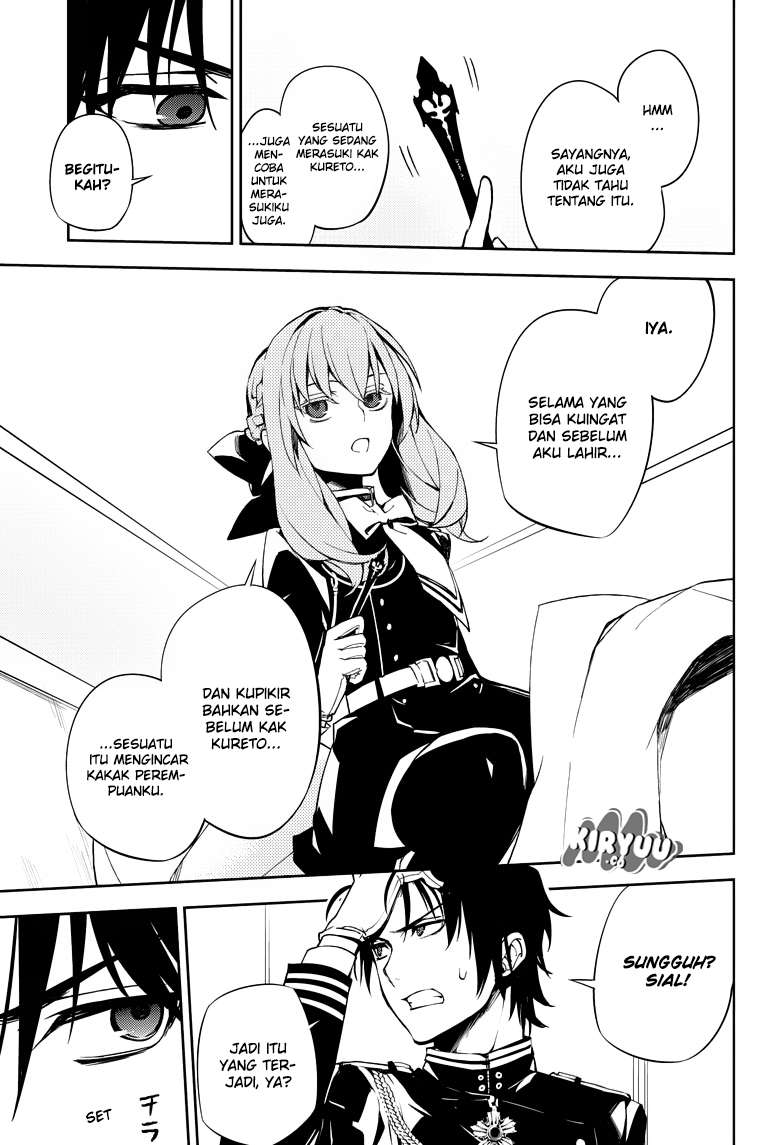 Owari no Seraph Chapter 72 - halaman 19