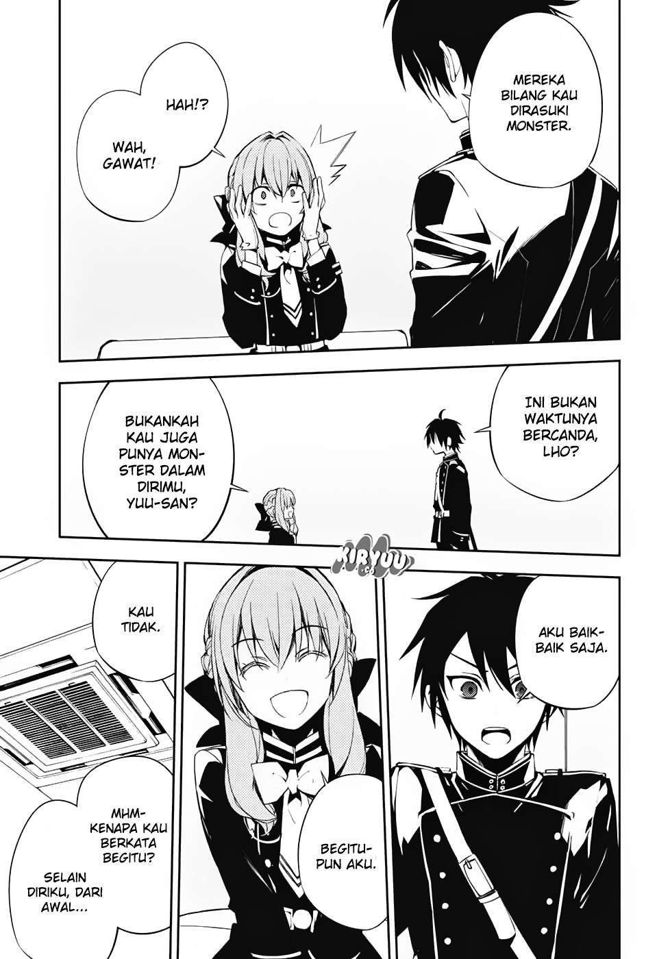 Owari no Seraph Chapter 73 - halaman 25