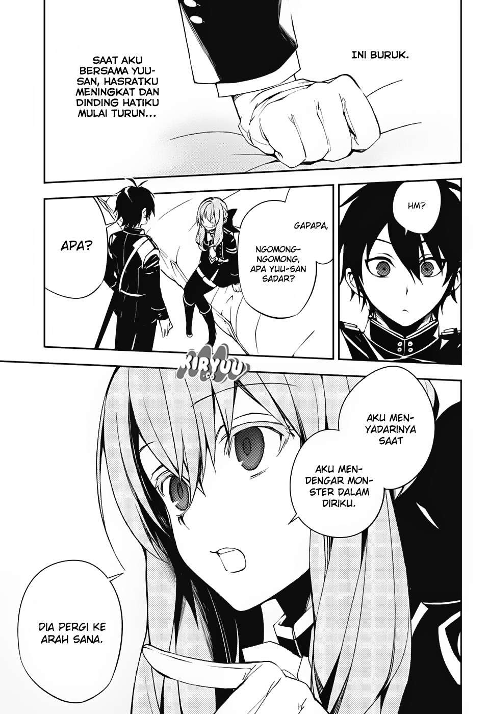 Owari no Seraph Chapter 73 - halaman 27