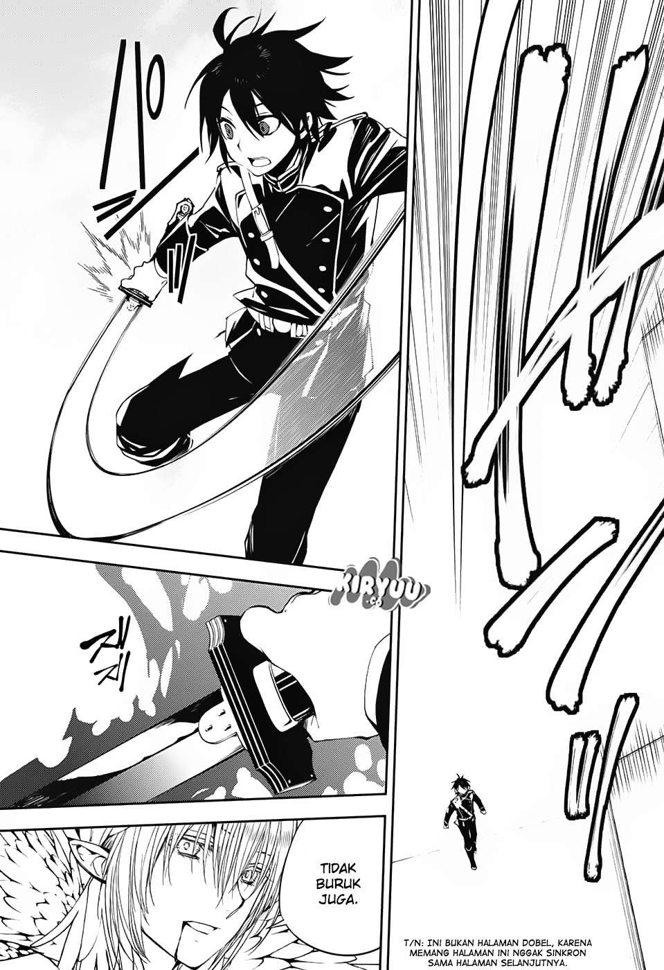 Owari no Seraph Chapter 73 - halaman 35
