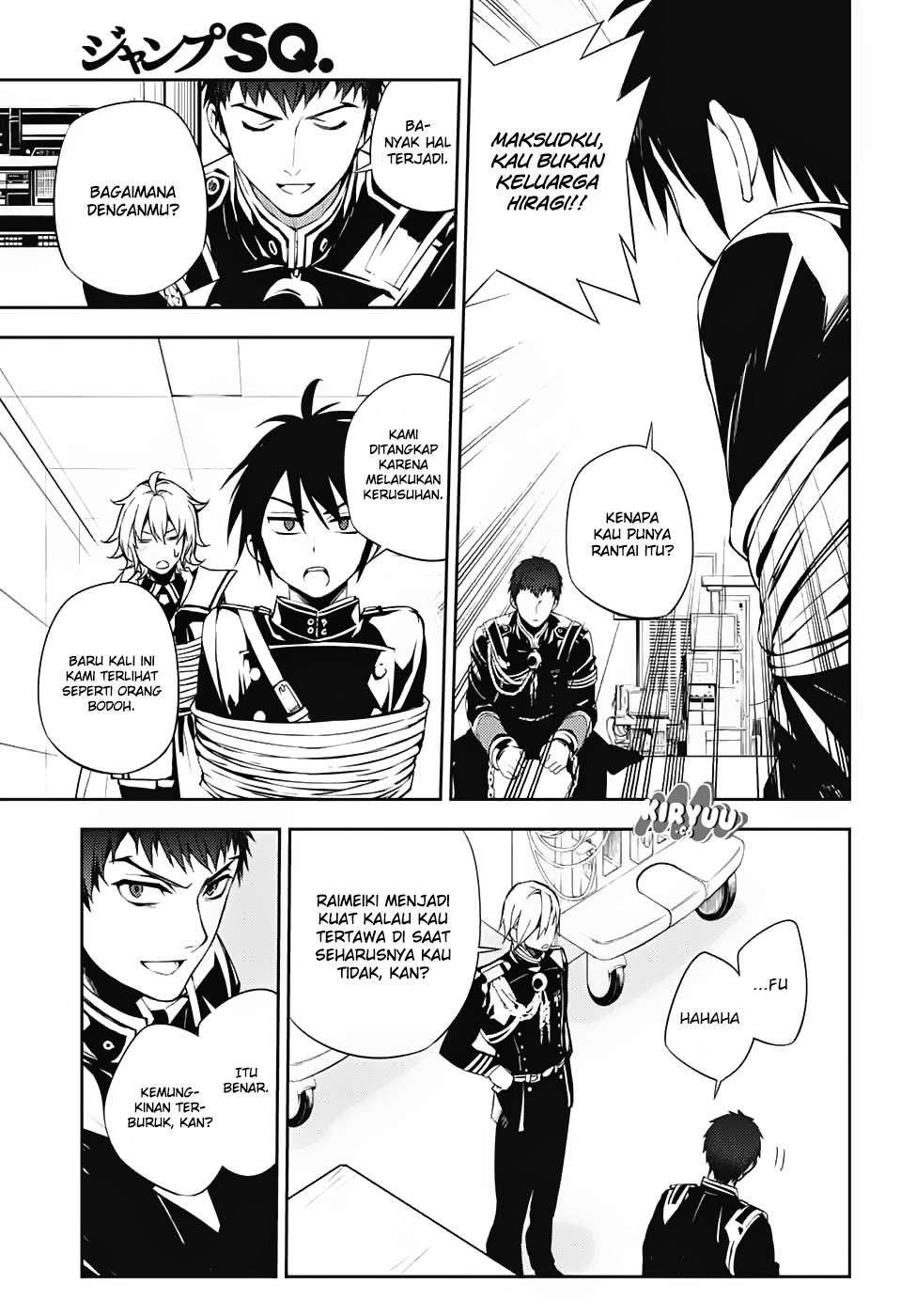 Owari no Seraph Chapter 73 - halaman 5