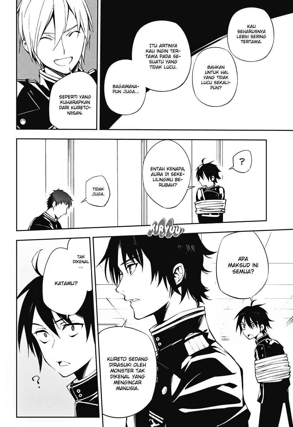 Owari no Seraph Chapter 73 - halaman 6