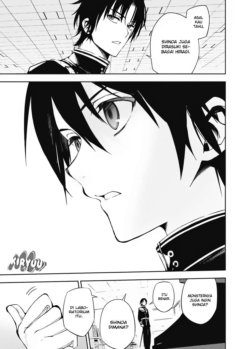 Owari no Seraph Chapter 73 - halaman 7